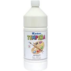 BARV. TEMPERA KARBON BELA 1000ML