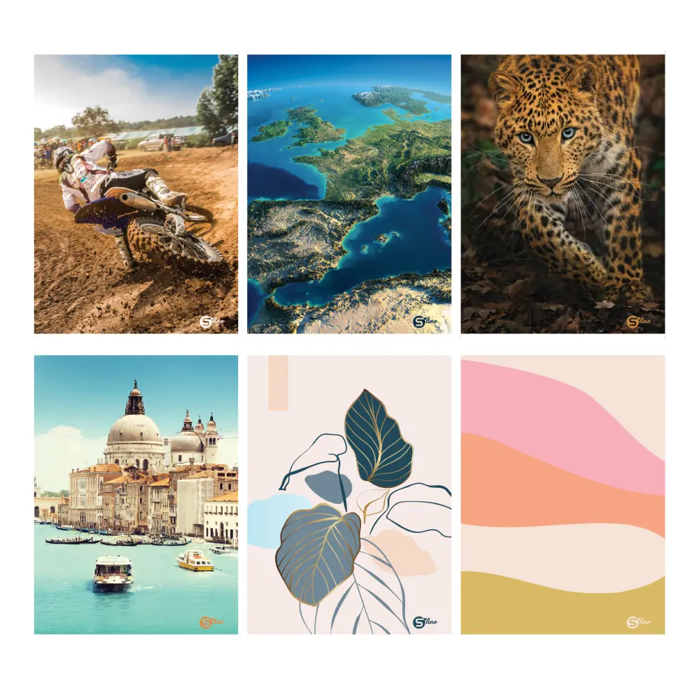 ZVEZEK SLINE2 A4/1R 52L