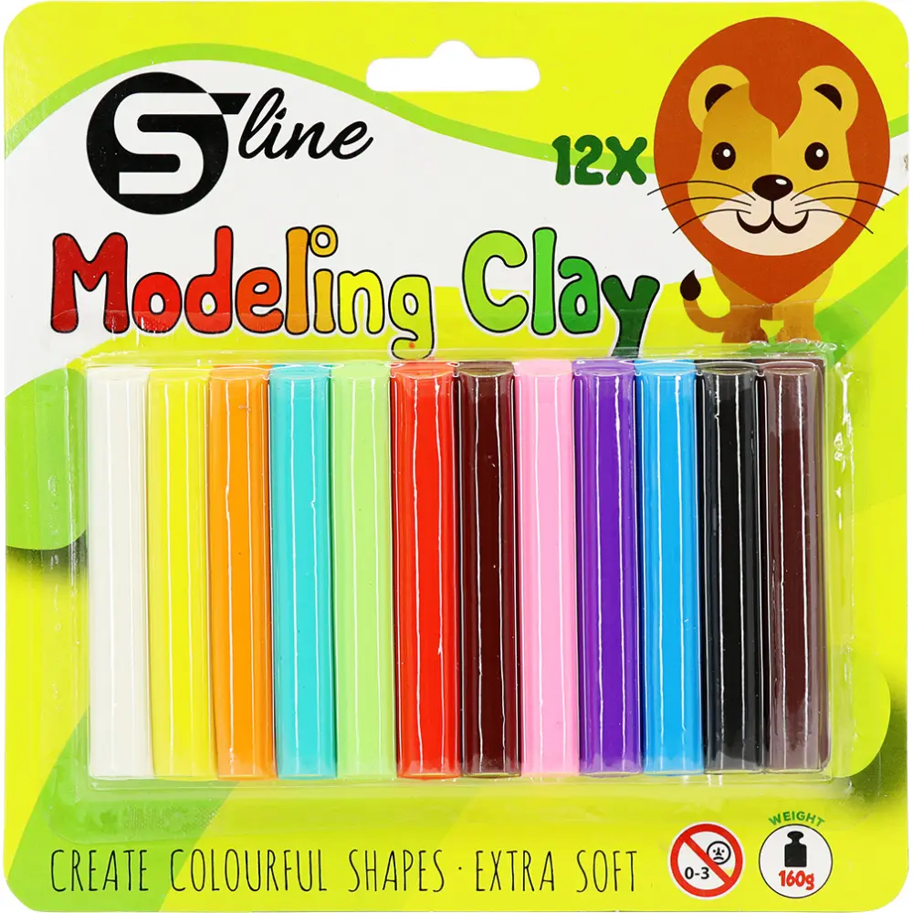 PLASTELIN S-LINE BLISTER 12/1