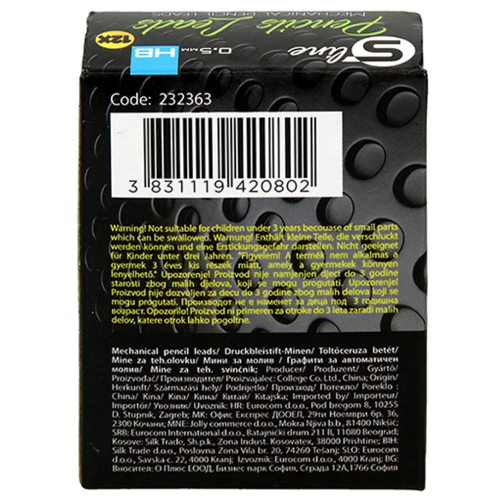 MINE SV.TEH.S-LINE ENO HB 0,5 12/1