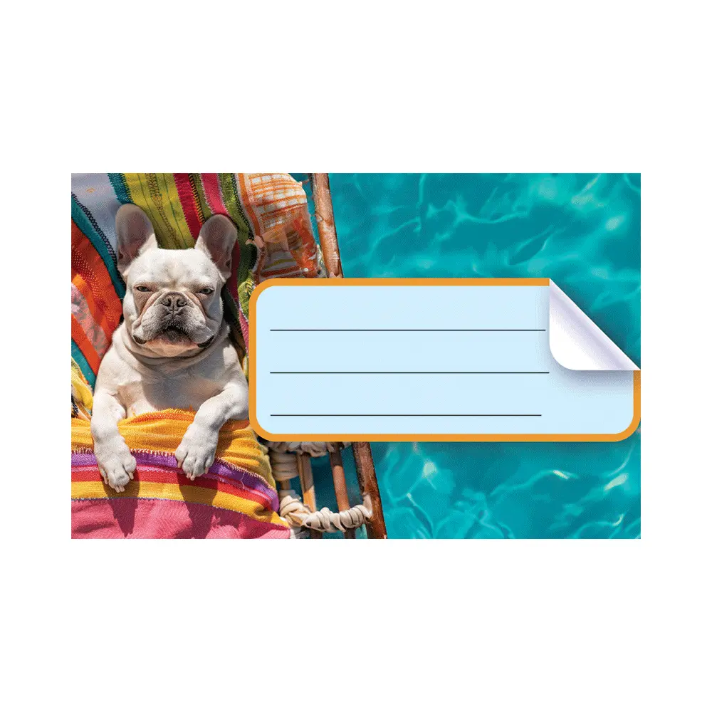 Nalepke za zvezke ANIMAL CUTE 10/1