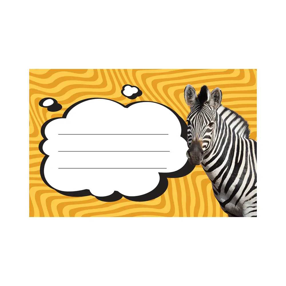 Nalepke za zvezke ANIMAL WILD 10/1