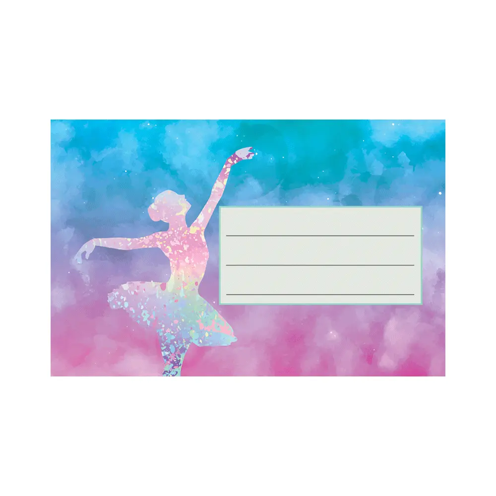 Nalepke za zvezke KIDS GIRLS 10/1