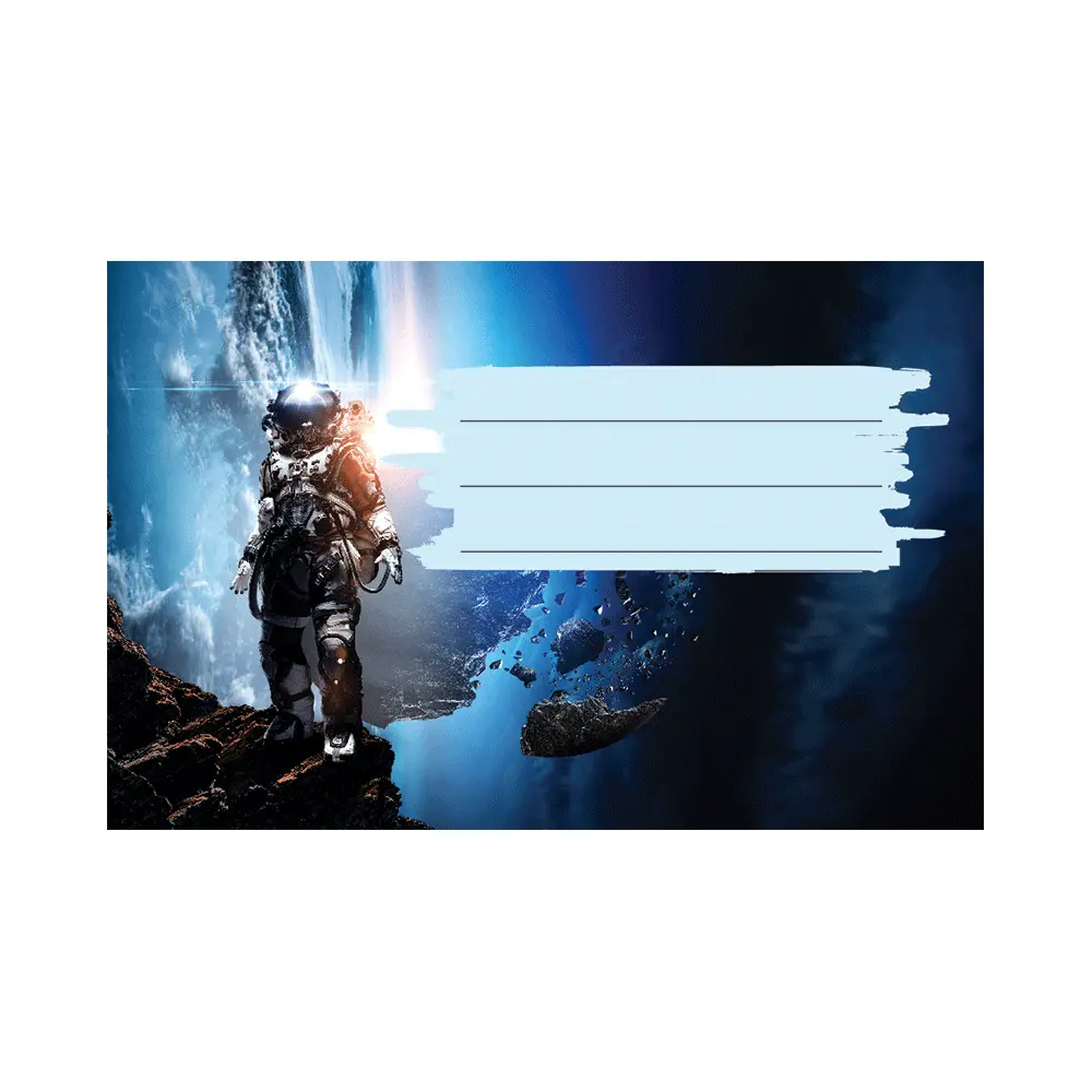 Nalepke za zvezke TEEN BOYS 10/1