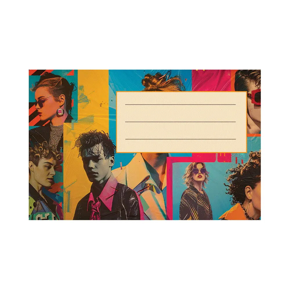 Nalepke za zvezke TEEN GIRLS 10/1