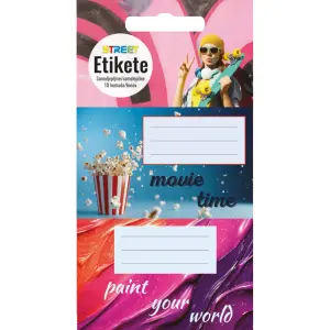 Nalepke za zvezke TEEN GIRLS 10/1