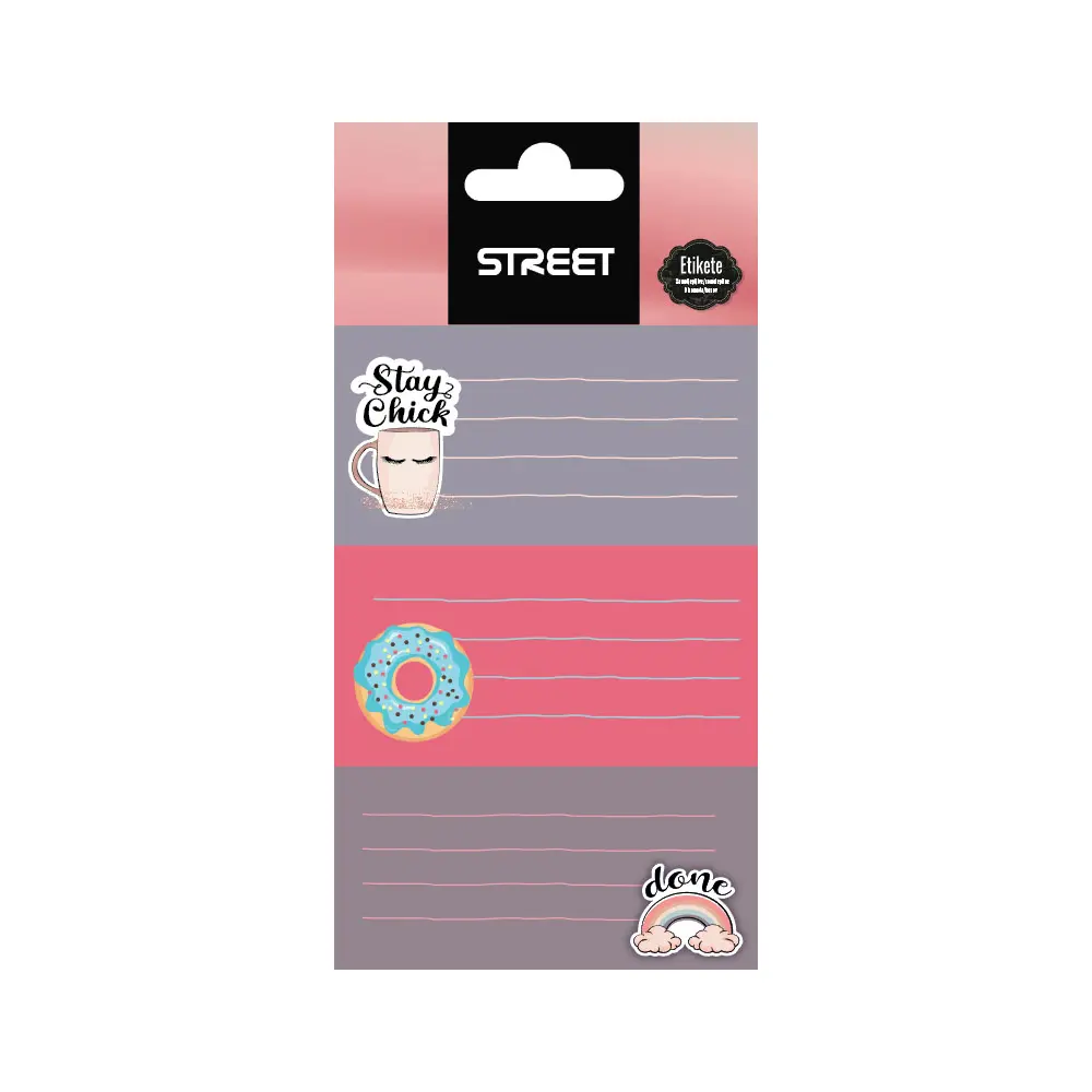 Etikete za zvezke Sweet 9/1