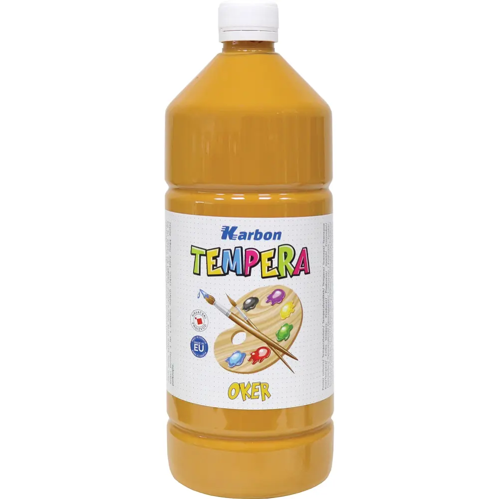 BARV. TEMPERA KARBON OKER 1000ML