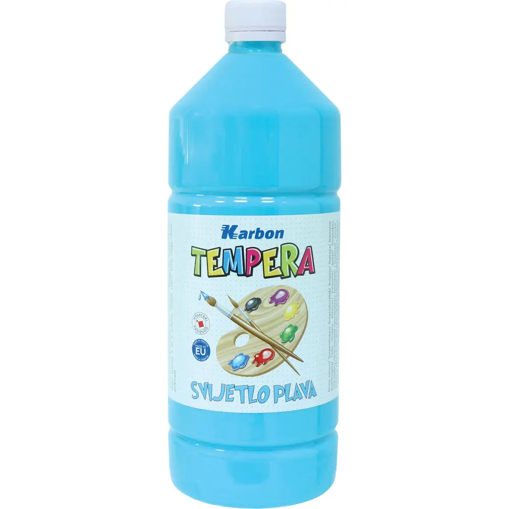 BARV. TEMPERA KARBON SV.MODRA 1000ML