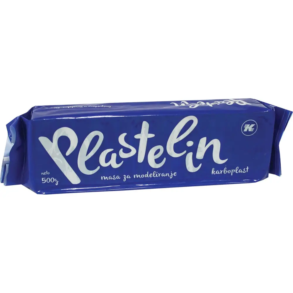PLASTELIN KARBON MODER 500G