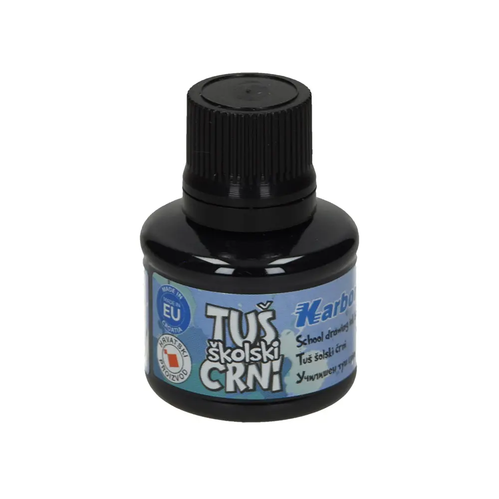 TUŠ KARBON ČRN 20 ML ŠOLSKI