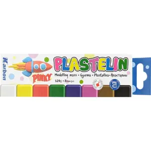 Plastelin KARBON, 8 kosov