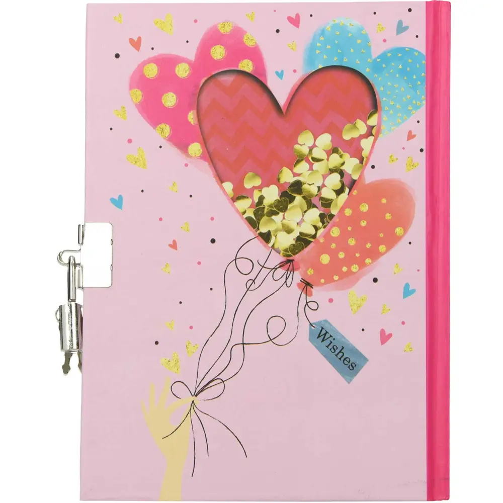 DIARY WITH LOCK GIRLS SORT