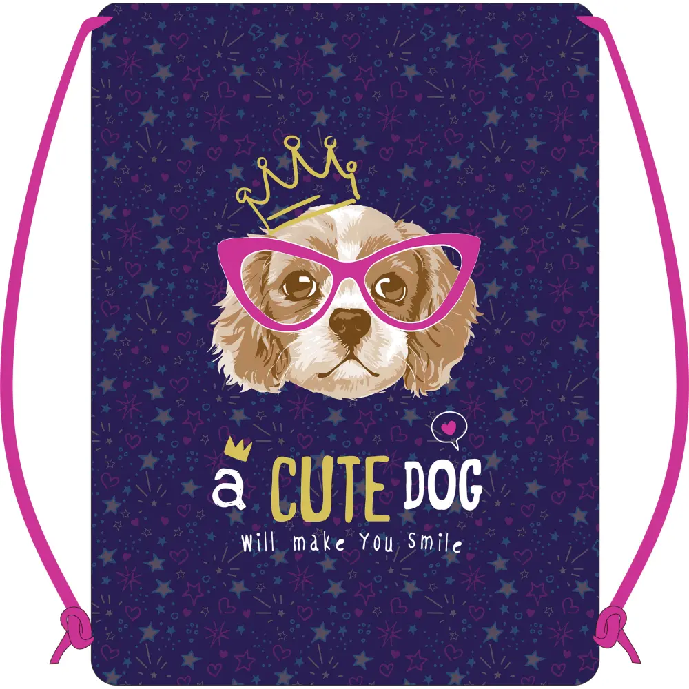 SLIPPERS BAG CUTE DOG