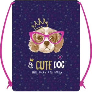 Vrečka za copate Cute dog