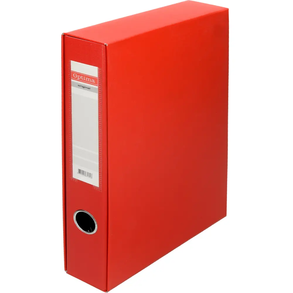 REGISTRATOR OPTIMA A4/40 V OVOJU RDEČA