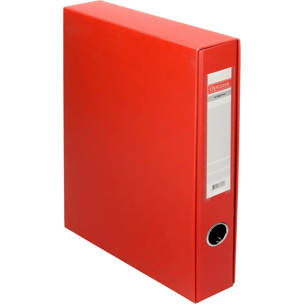 REGISTRATOR OPTIMA A4/40 V OVOJU RDEČA