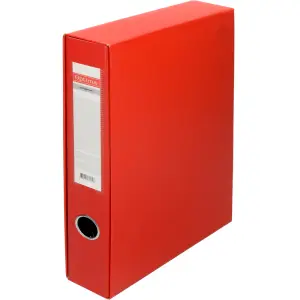 REGISTRATOR OPTIMA A4/40 V OVOJU RDEČA