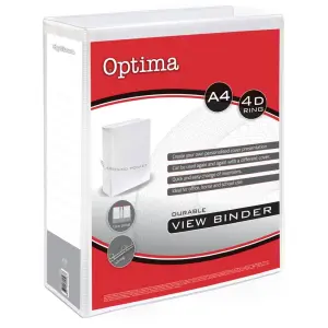 Rinčna mapa A4 za prezentacije, 4 rinke