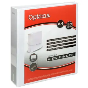 Rinčna mapa A4 za prezentacije, 4 rinke