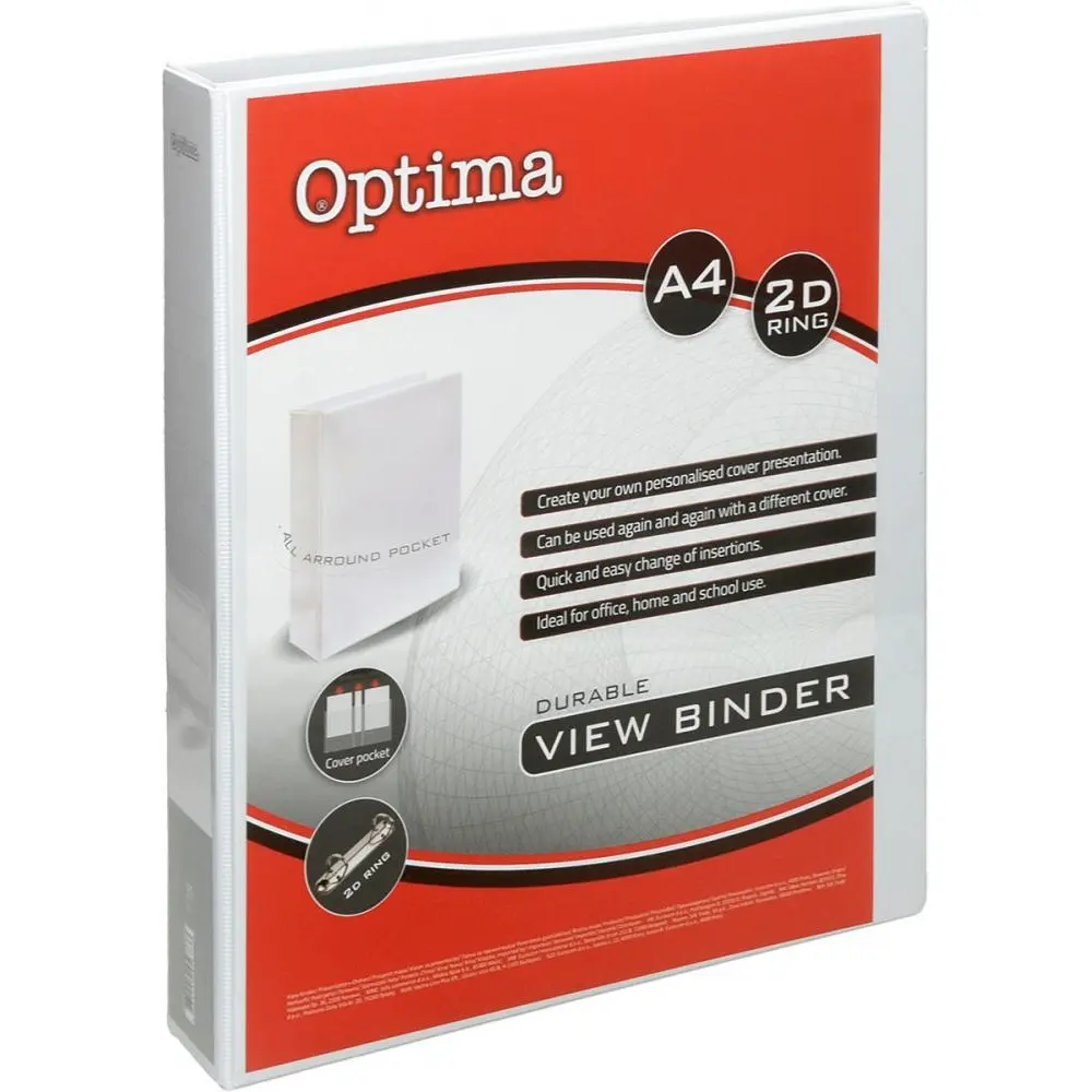 Rinčna mapa A4 za prezentacije, 2 rinki