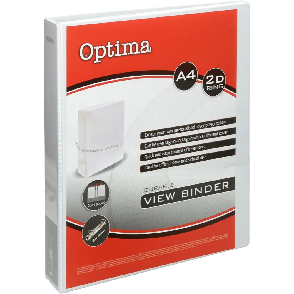 Rinčna mapa A4 za prezentacije, 2 rinki