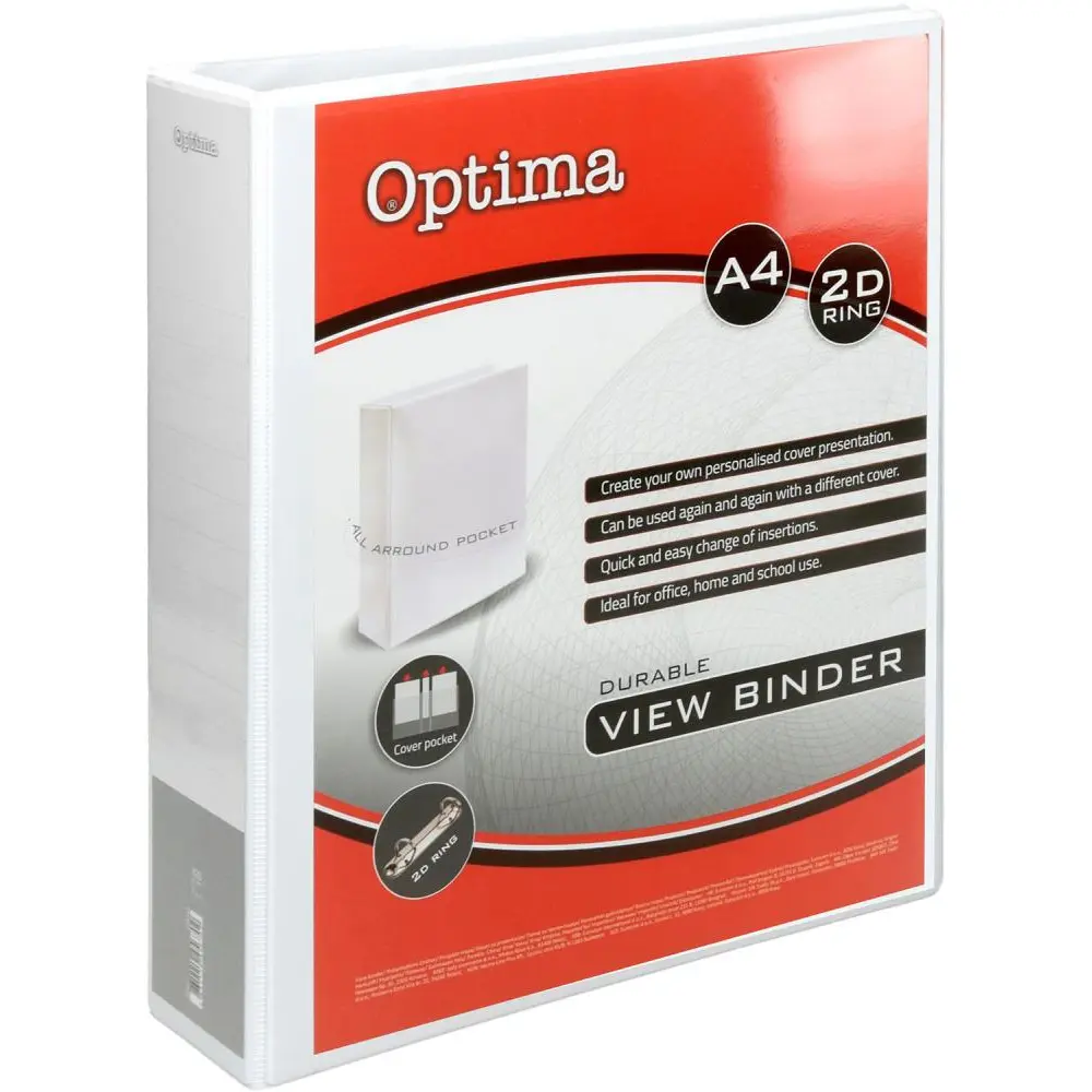 Rinčna mapa A4 za prezentacije, 2 rinki