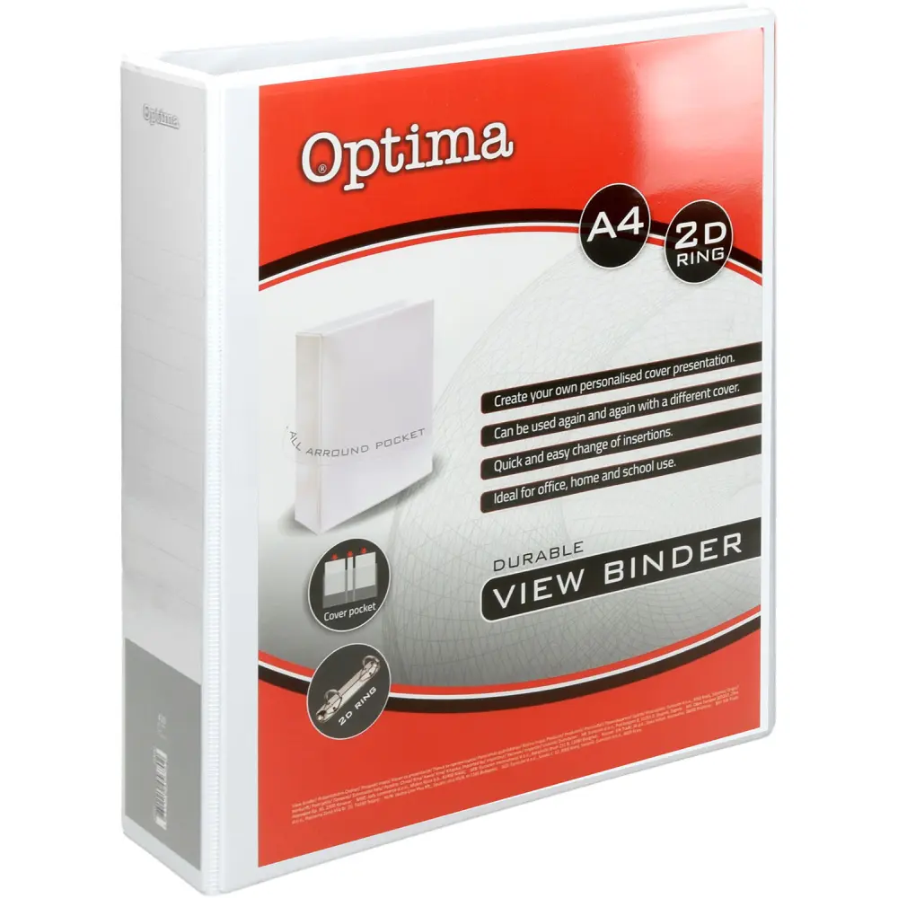 Rinčna mapa A4 za prezentacije, 2 rinki