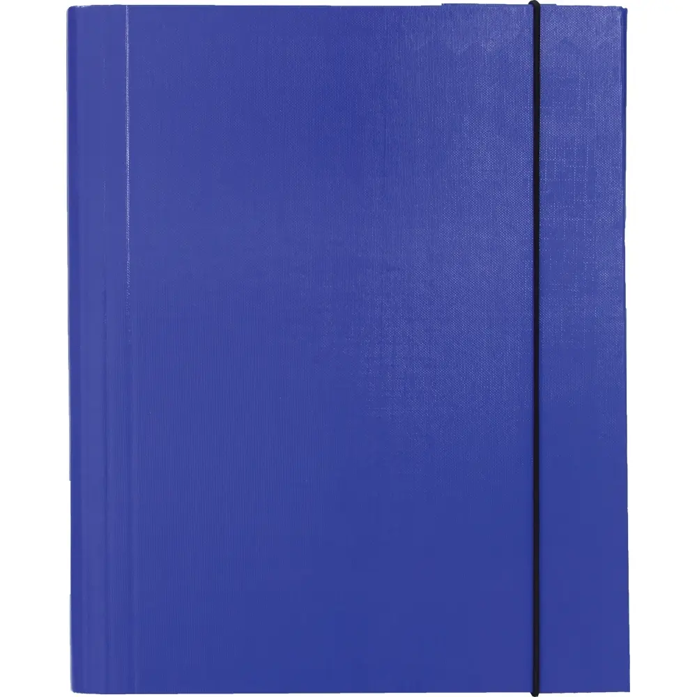 Preklopna mapa z elastiko Optima, modra