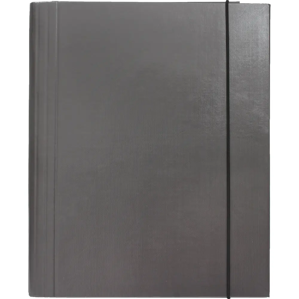 Optima folder with flaps and elastic ban