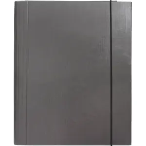 Optima folder with flaps and elastic ban