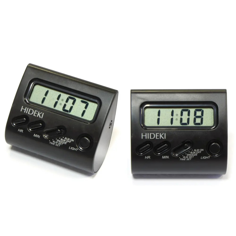 Potovalna digitalna ura budilka