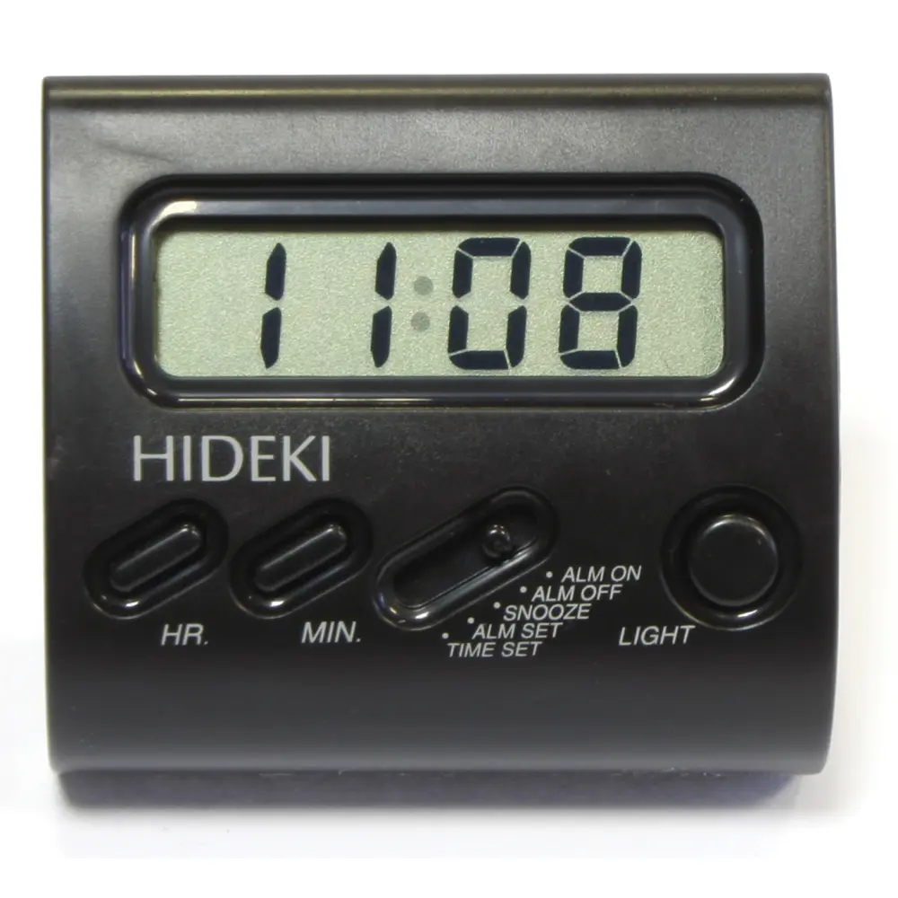 Potovalna digitalna ura budilka