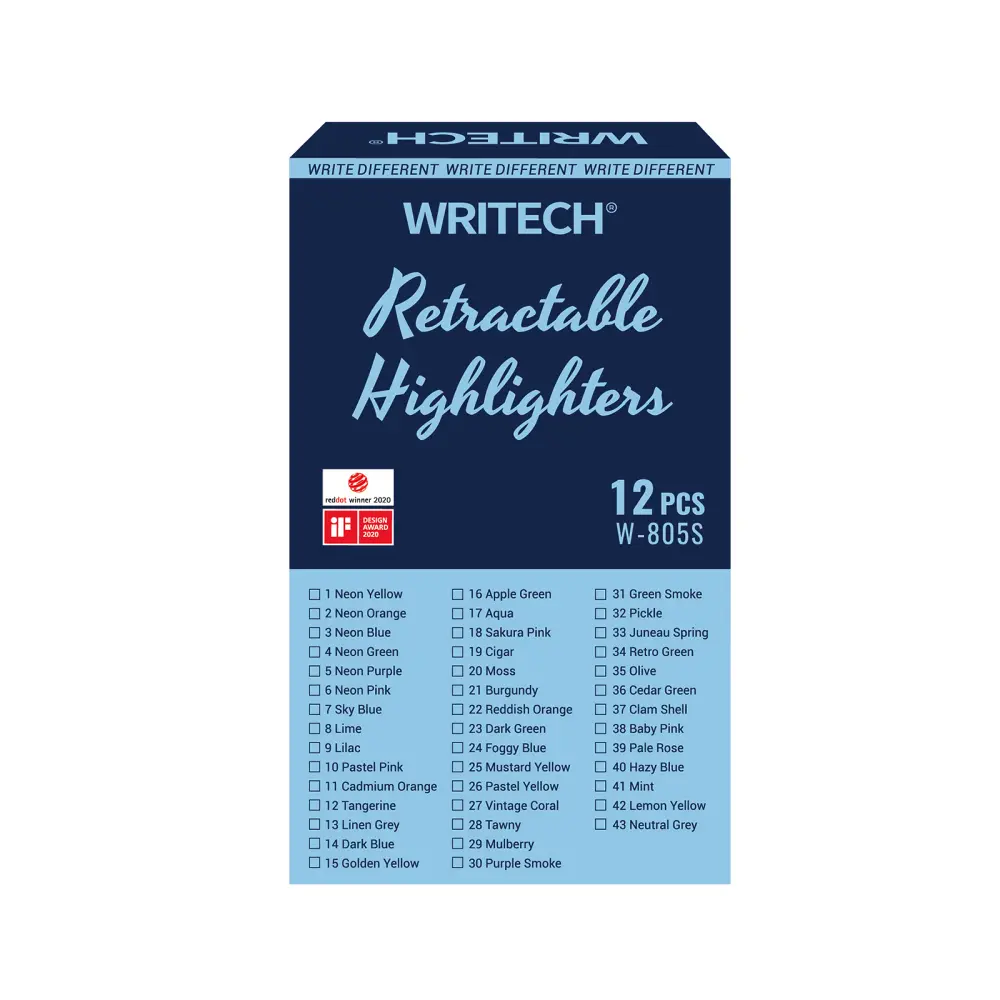 Marker svinčnik fluo click 805S Writech 