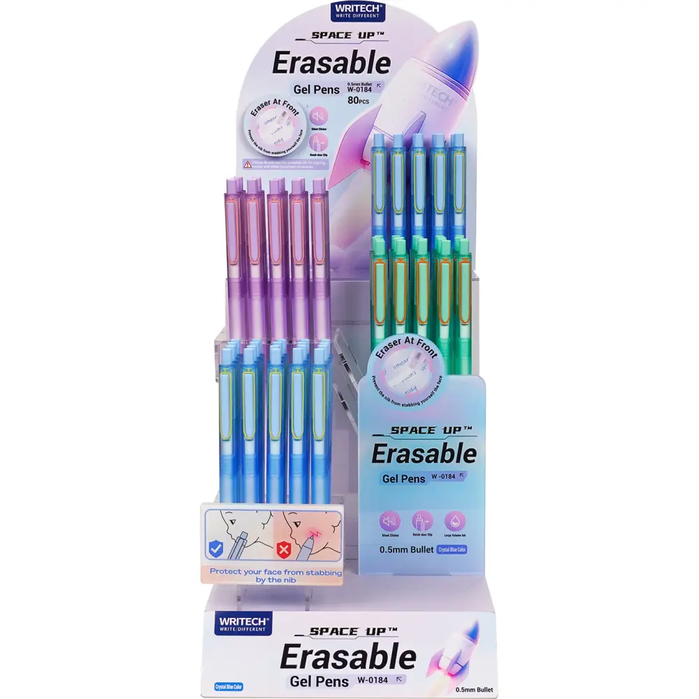 ERASEBLE GEL WR SPACE UP 80/1 DISPLAY