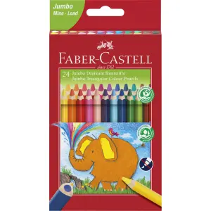 Barvice Faber-Castell Trikotne Jumbo