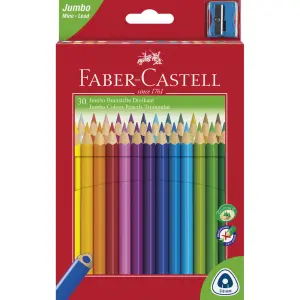 Barvice Faber-Castell Trikotne Jumbo30/1