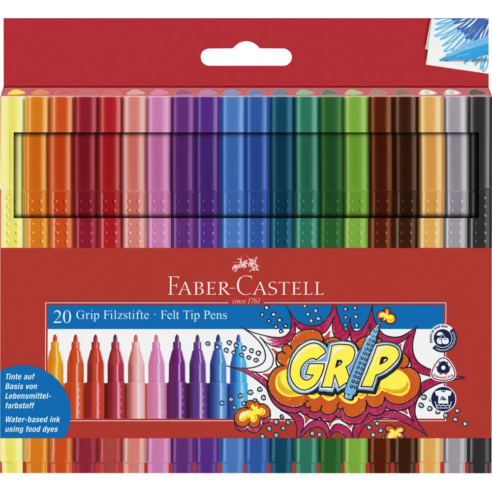 Flomastri FABER-CASTELL grip 20/1