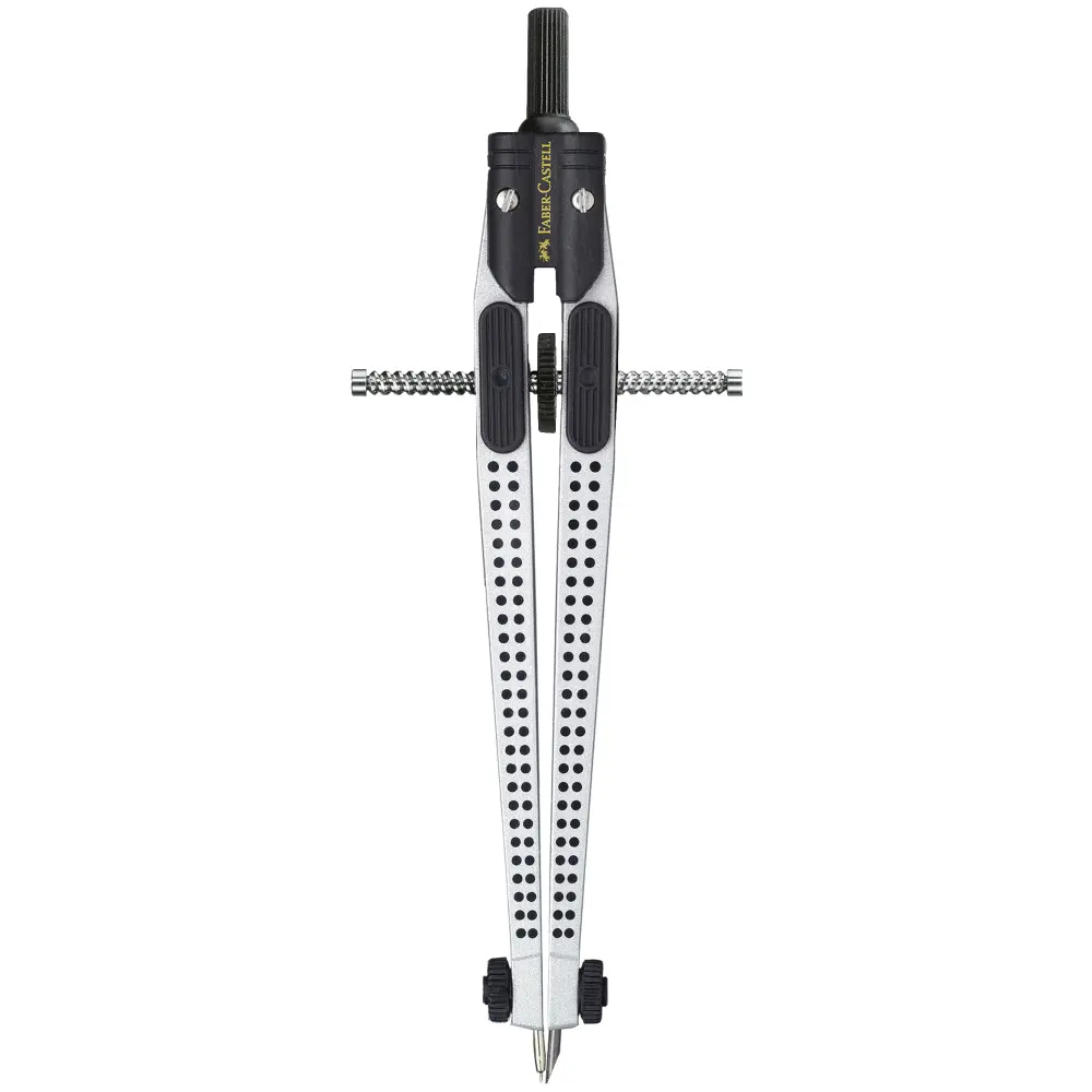 Šestilo FABER-CASTELL grip črn