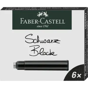 Bombice FABER-CASTELL  črne 6/1