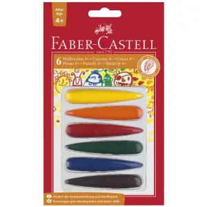 Voščenke Faber-Castell 4+ 6/1