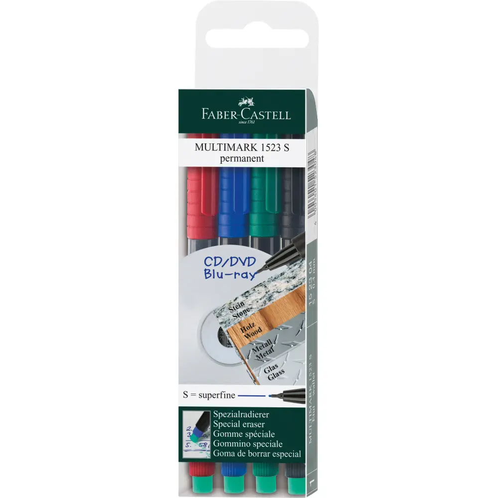 Flomastri Faber-Castell OHP 4/1 S