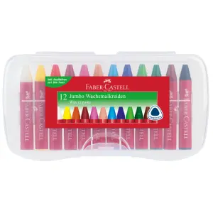 Voščenke Faber-Castell Jumbo pvc 12/1