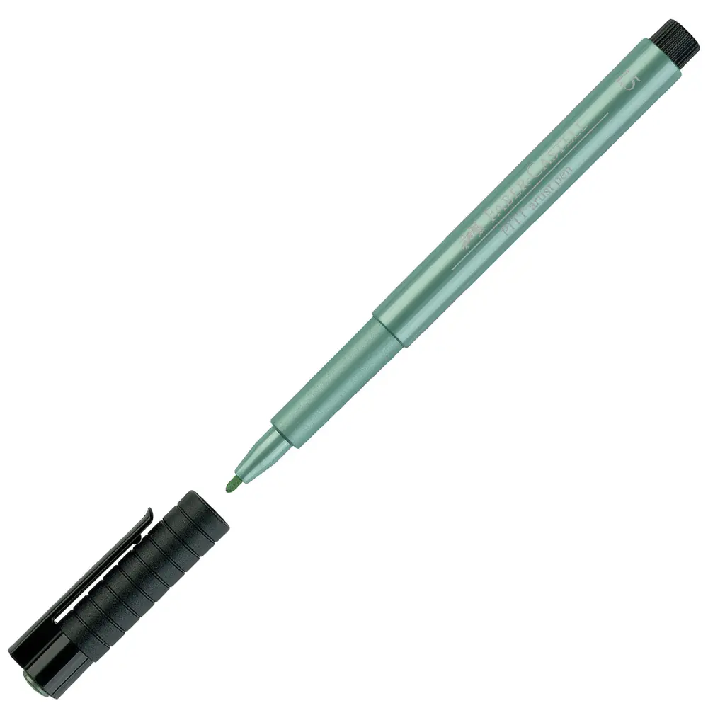 Flomaster Faber-Castell Pitt zelena