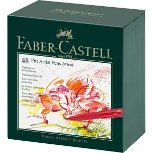 Flomastri Faber-Castell Pitt B St.Box48X