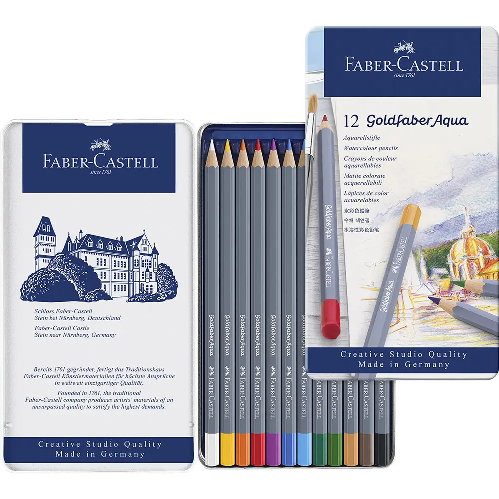Barvice Faber-Castell Goldfaber Aqua12/1