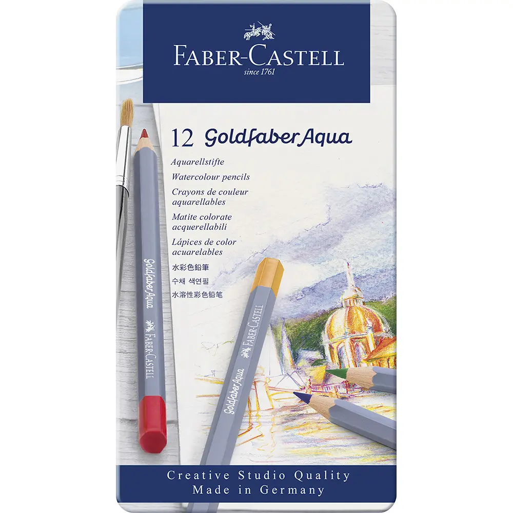 Barvice Faber-Castell Goldfaber Aqua12/1