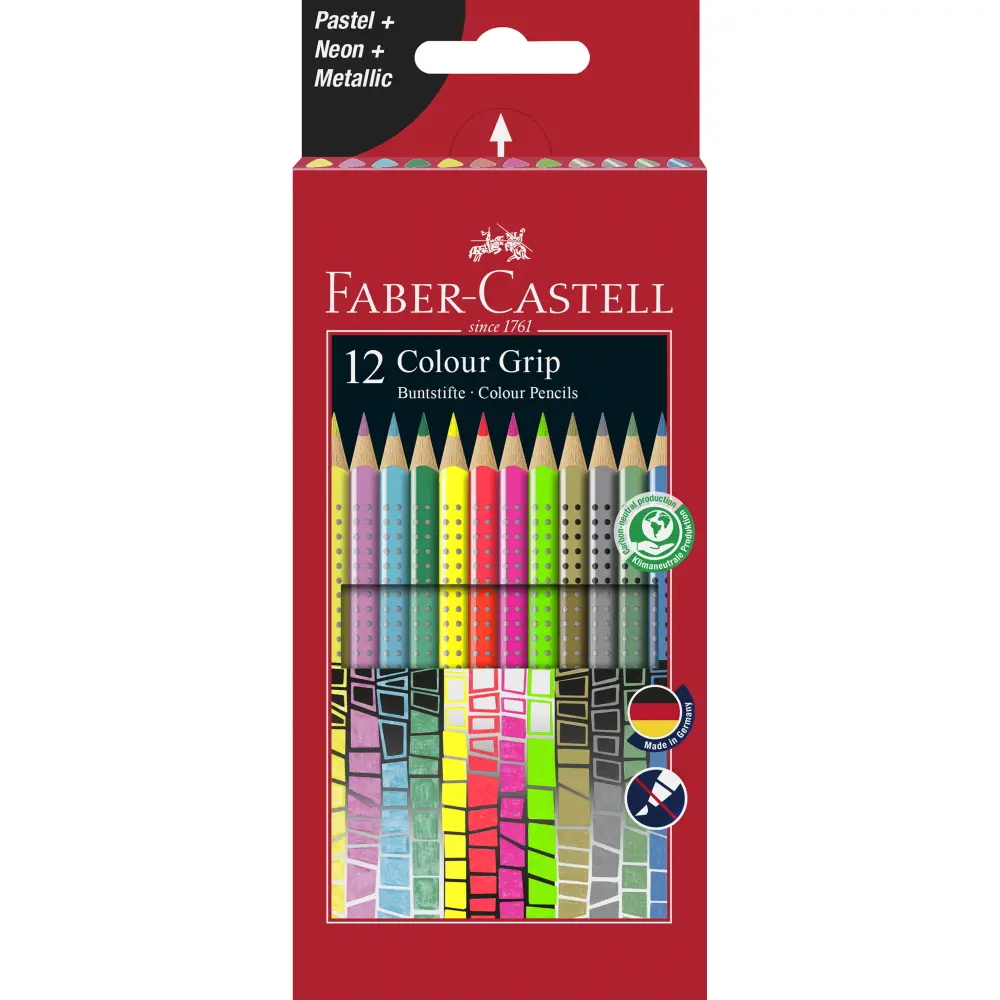 Barvice FABER-CASTELL, grip special 12/1