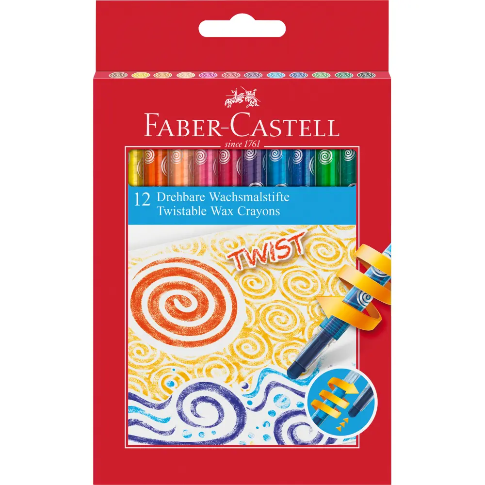 Voščenke Faber-Castell Twist 12/1