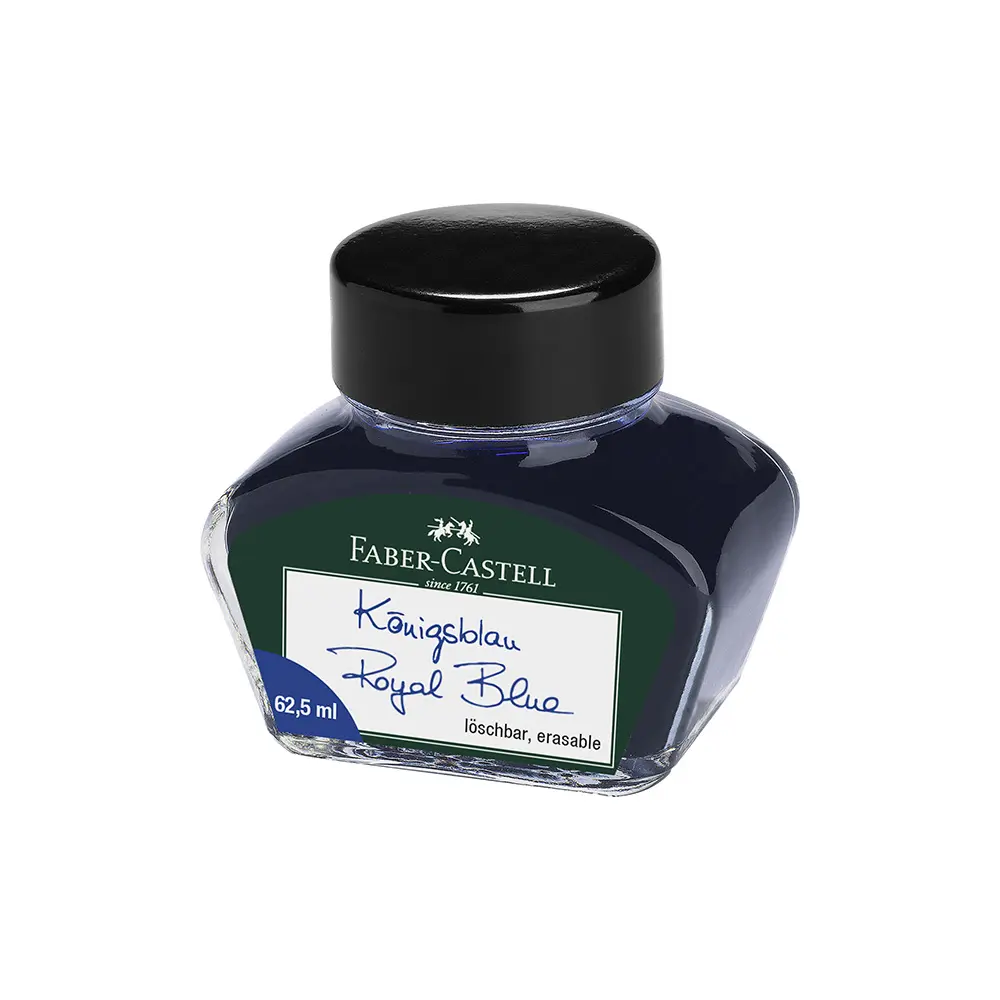 Črnilo Faber-Castell Royal Modra 62,5 ml